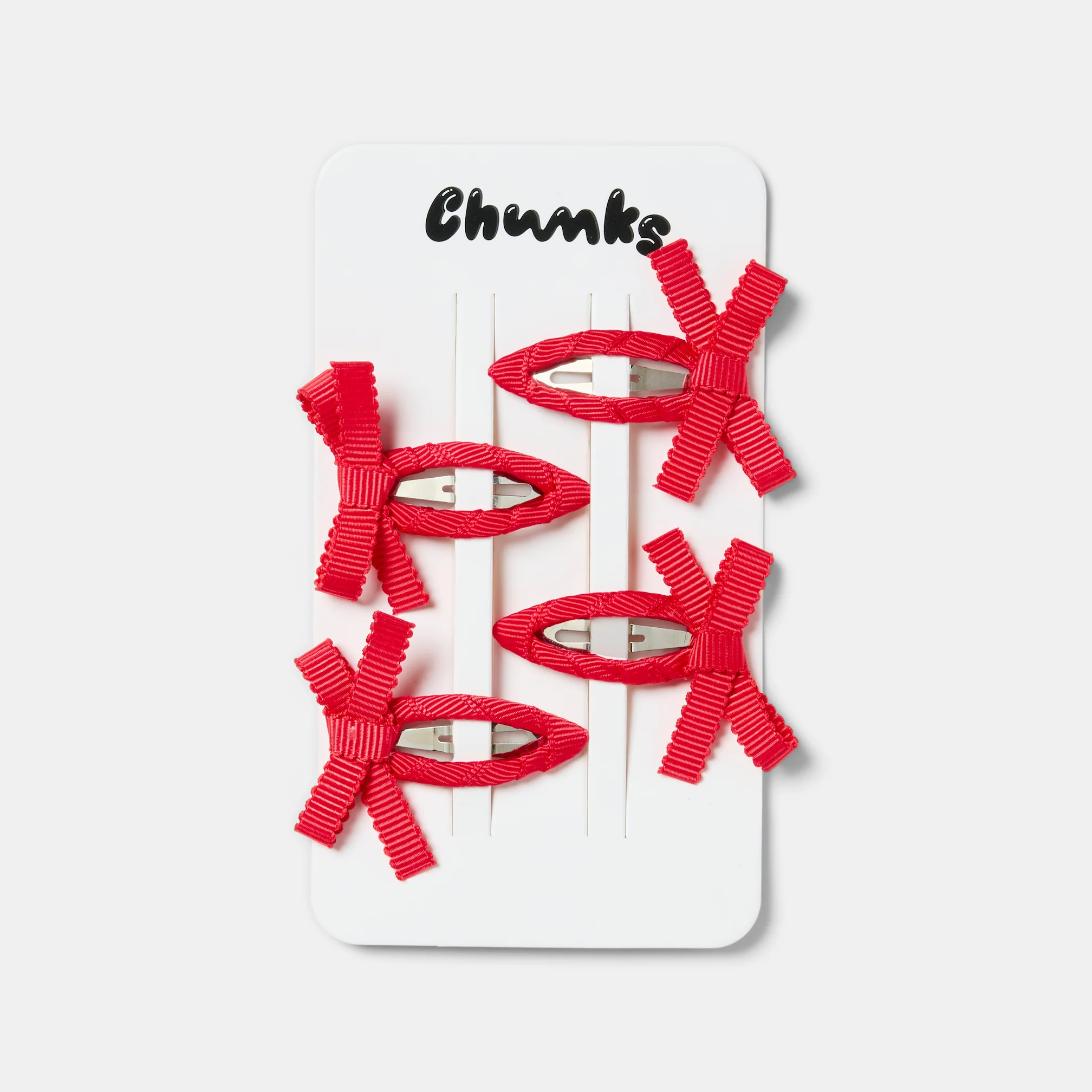 Bow Snap Clips in Cherry - Image 8